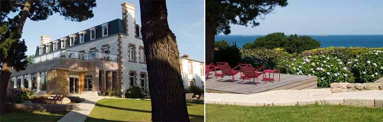 Charmantes Hotel in der Bretagne