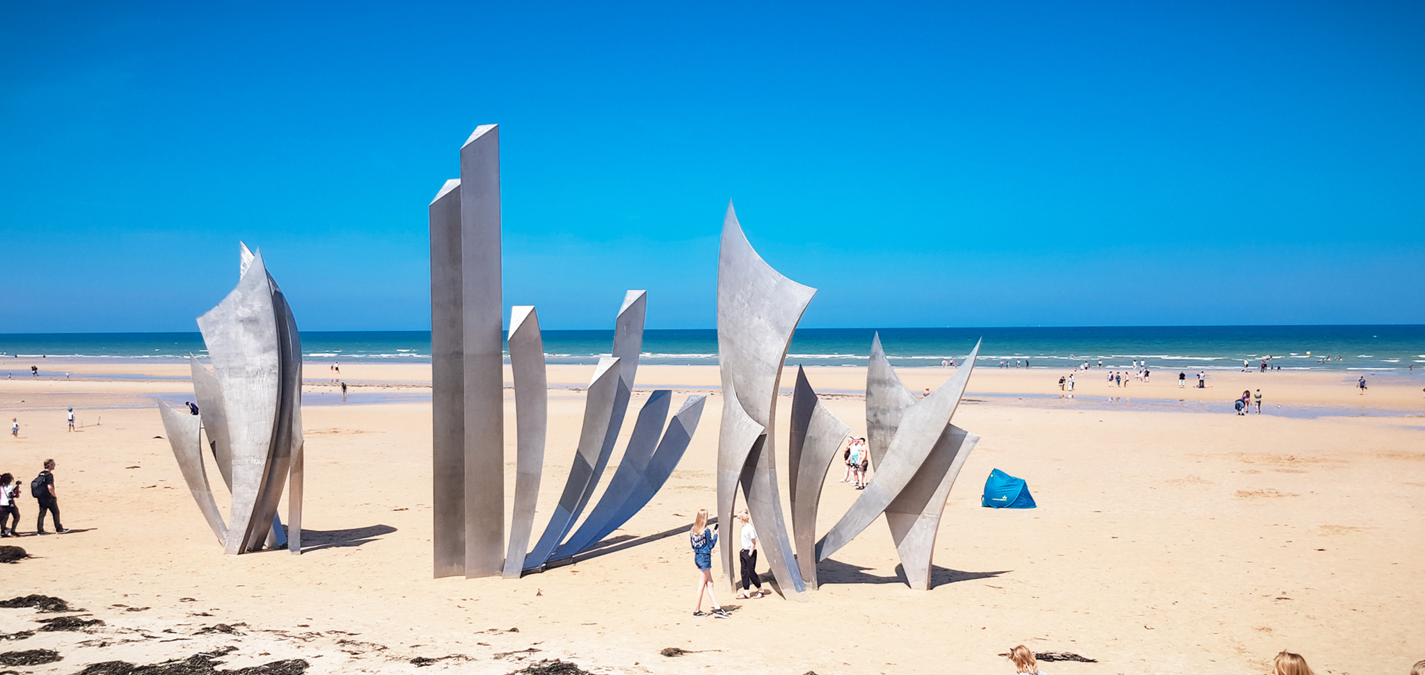 Denkmal am Landungsstrand Omahabeach