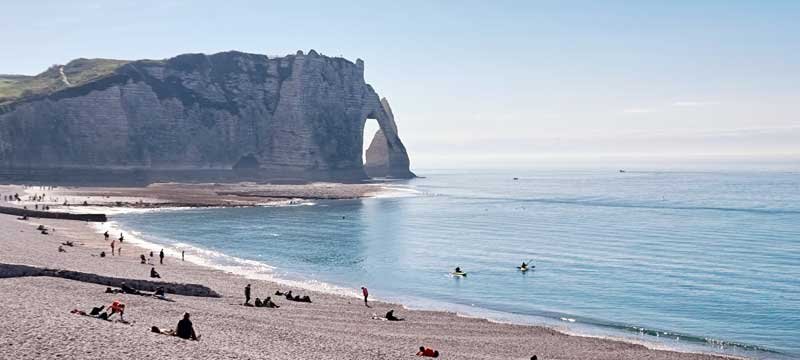Urlaub am Meer in der Normandie