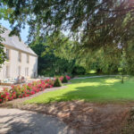 Romantisches Schloss in der Normandie
