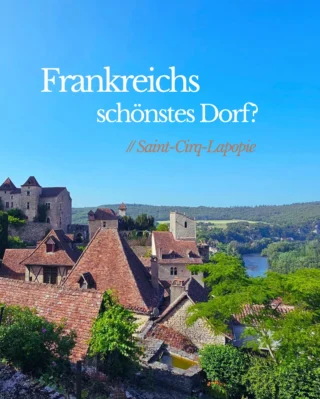 …darüber lässt sich wie immer streiten, aber für uns zählt es mindestens zu den schönsten Dörfern Frankreichs📍Saint-Cirq-Lapopie.
Der 213-Einwohner-Ort begeistert mit seinen 13 denkmalgeschützten Häusern, verwinkelten Gassen, mittelalterlicher Architektur und seinem ursprünglichen Charme. Vom Felsen aus genießen Sie einen unvergleichlichen Blick über das Tal.➡️Weitere Tipps sowie Ihre individuelle Reiseplanung für eine Reise im Lot finden Sie auf das-beste-in-frankreich.de #frankreichurlaub #frankreich #wanderung #europatrip